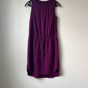 Athleta Rincon Cinch Waist Purple Dress Size M